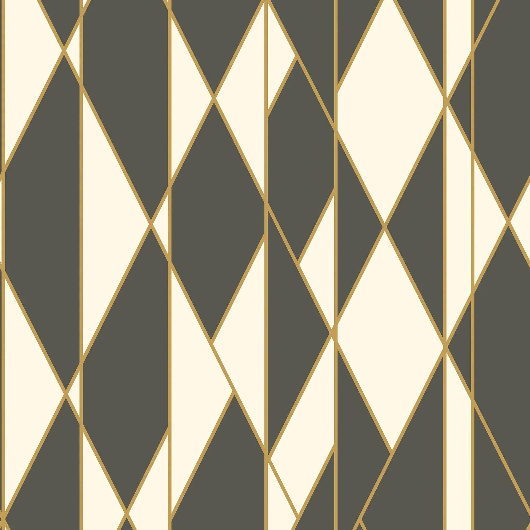 Tapeta GEOMETRIC II - Oblique czarny Cole & Son    Eye on Design