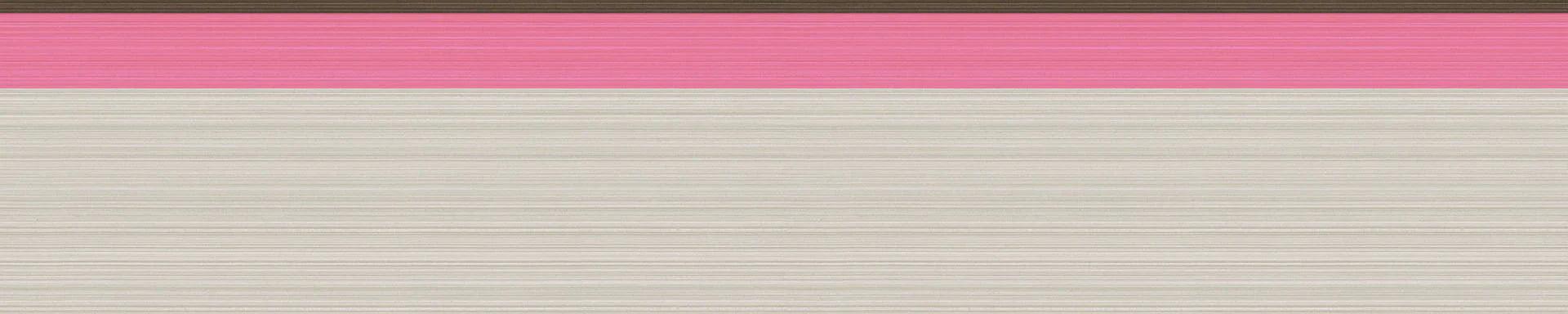 Behangrand MARQUEE STRIPES - Jaspe Rand roze