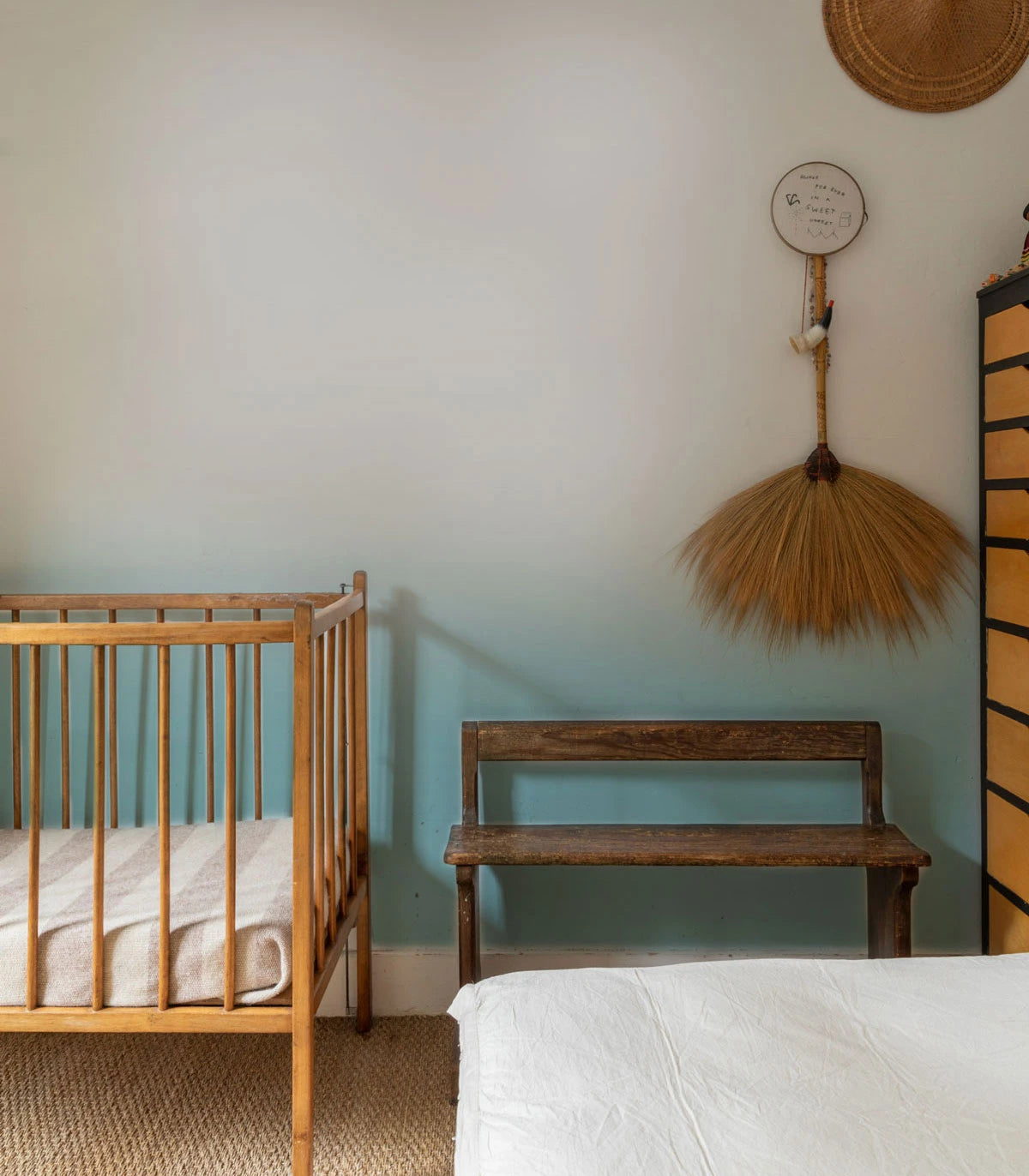 Ombre Sea Gradient Wallpaper Deep Blue with Gray