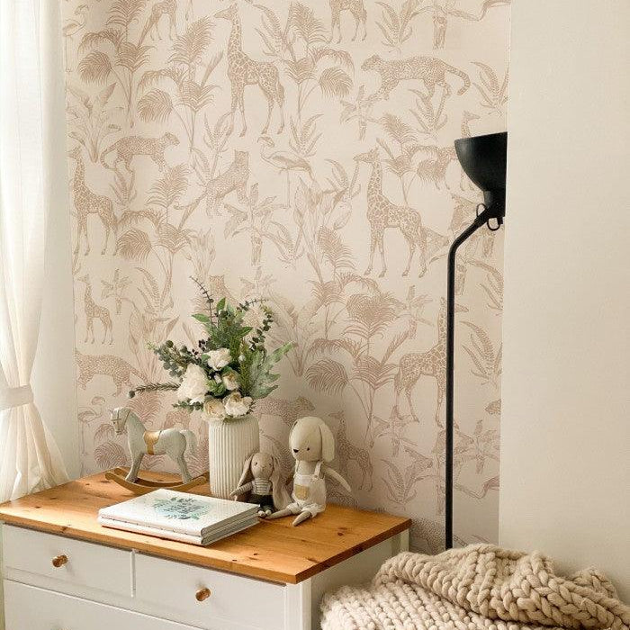 Tapeta SAFARI BEIGE Wallcolors    Eye on Design