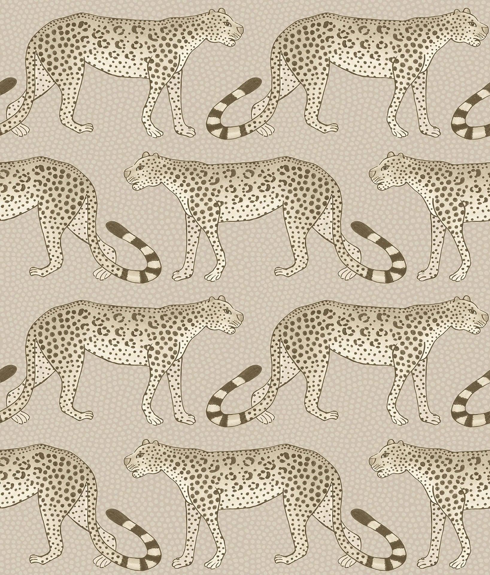 Tapeta THE ARDMORE COLLECTION - Leopard Walk beżowy Cole & Son    Eye on Design