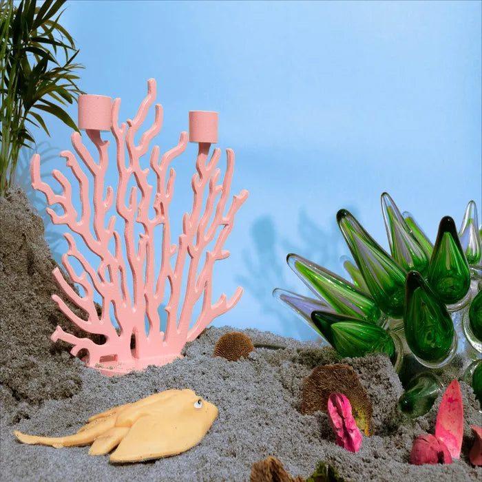 Tenochtitlan Lime candle holder