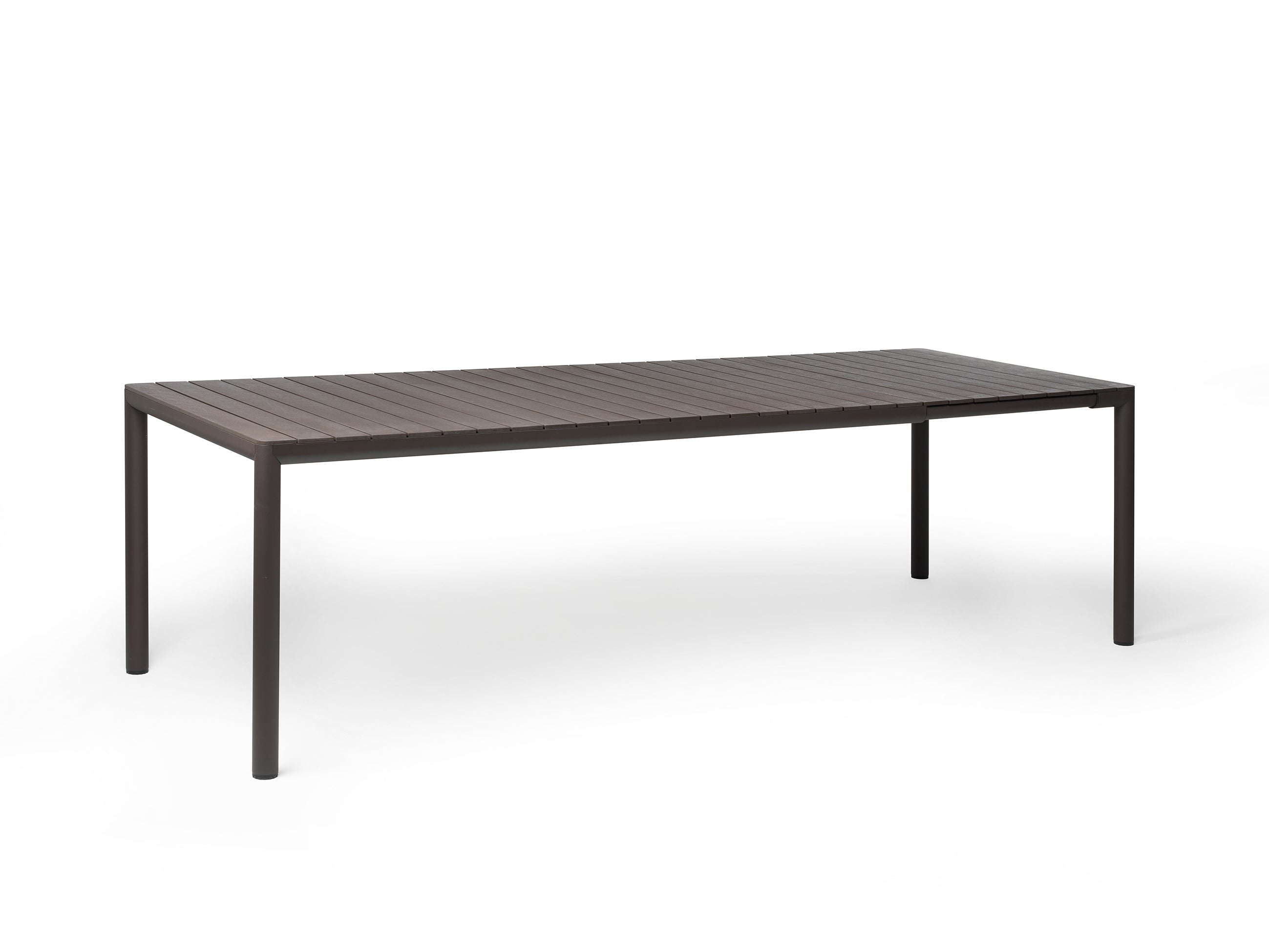 Uitschuifbare buitentafel TEVERE aardse bruin