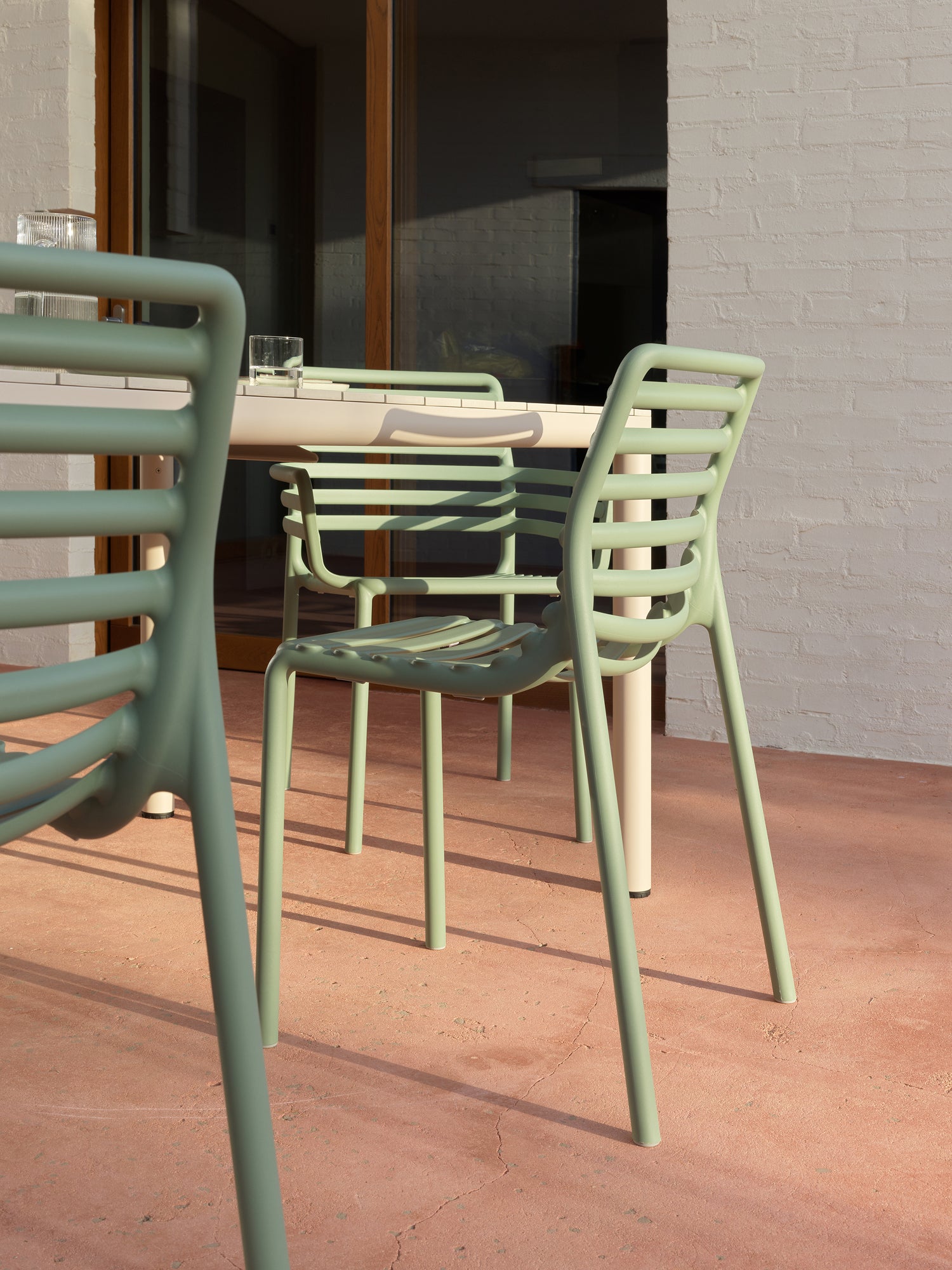 Outdoor Chair DOGA Brown