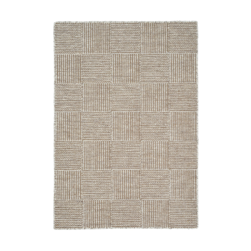 CHess gray-beige rug