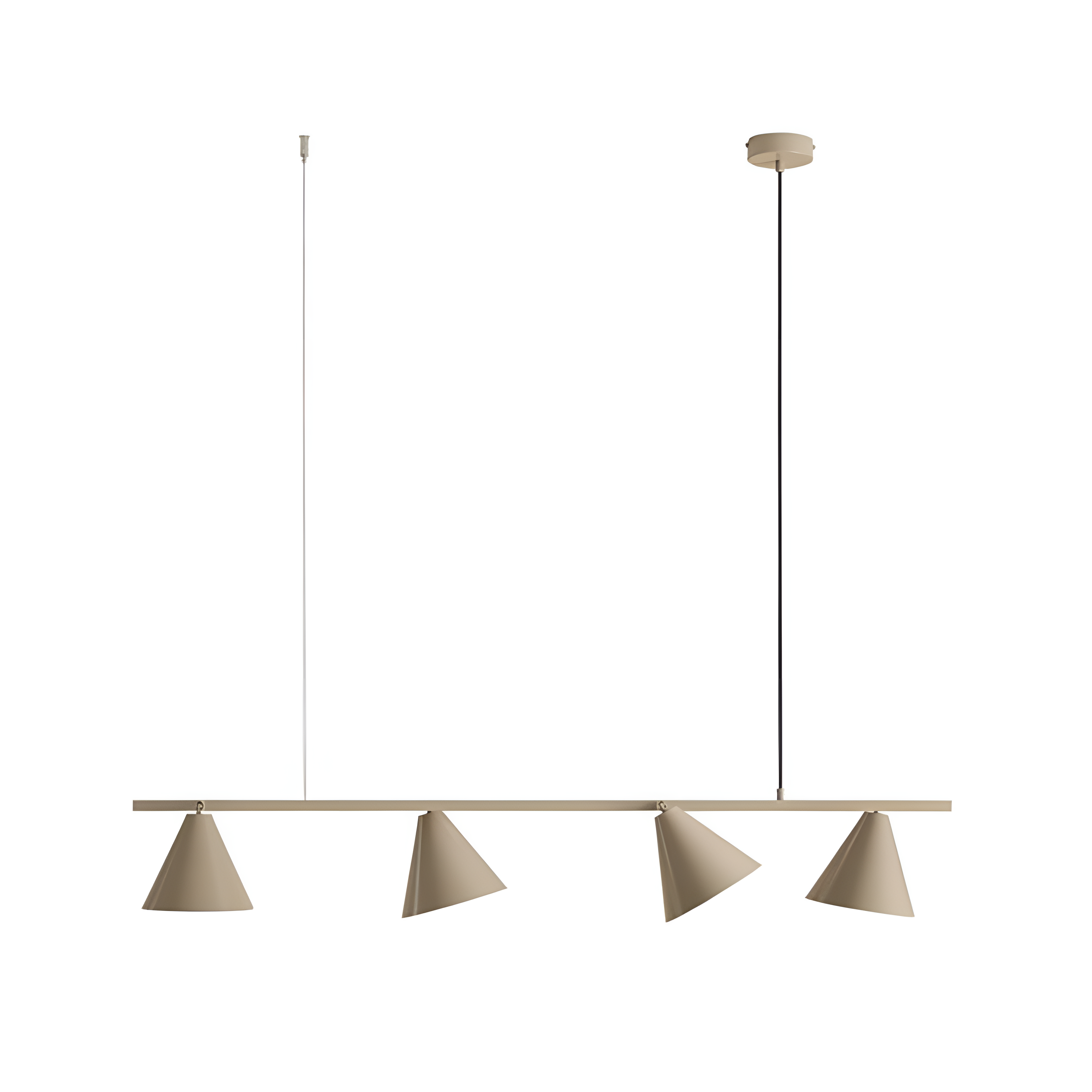 Hängelampe FORM QUATRO beige