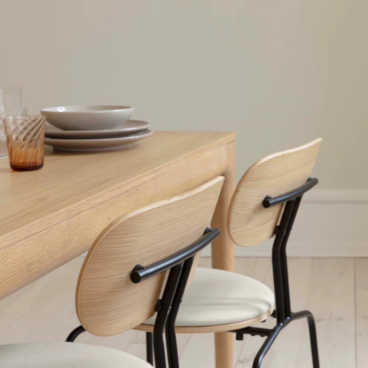 Uittrekbare tafel HEART'N'SOUL eikenhout