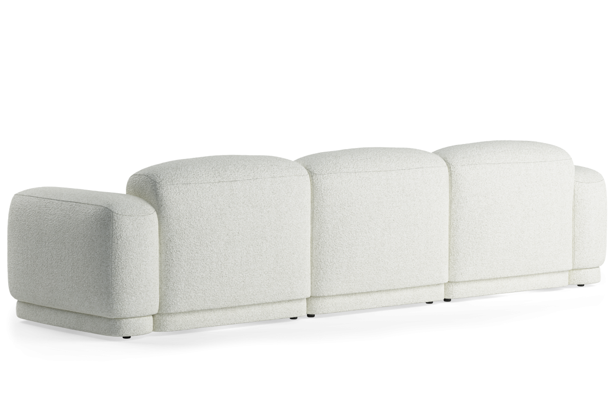 3-Seater Upholstered Modular Sofa REM