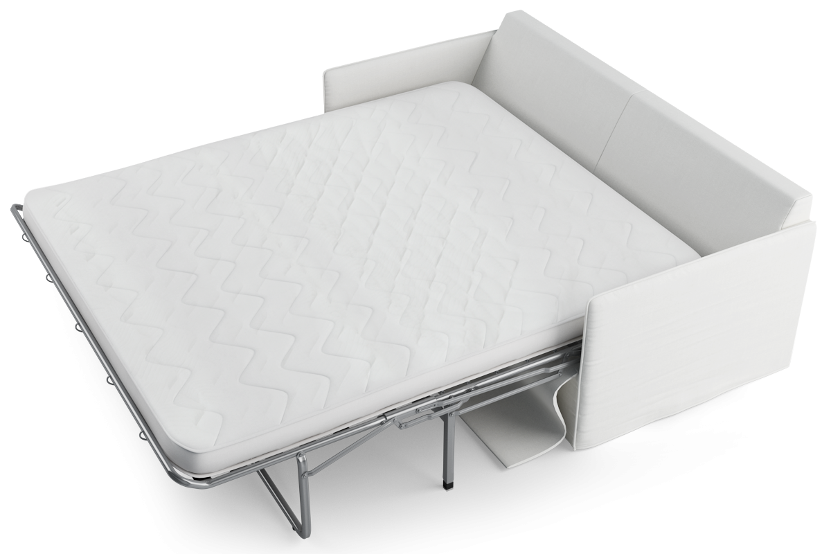 TULIO 2-zitsbank met slaapfunctie, gestoffeerd