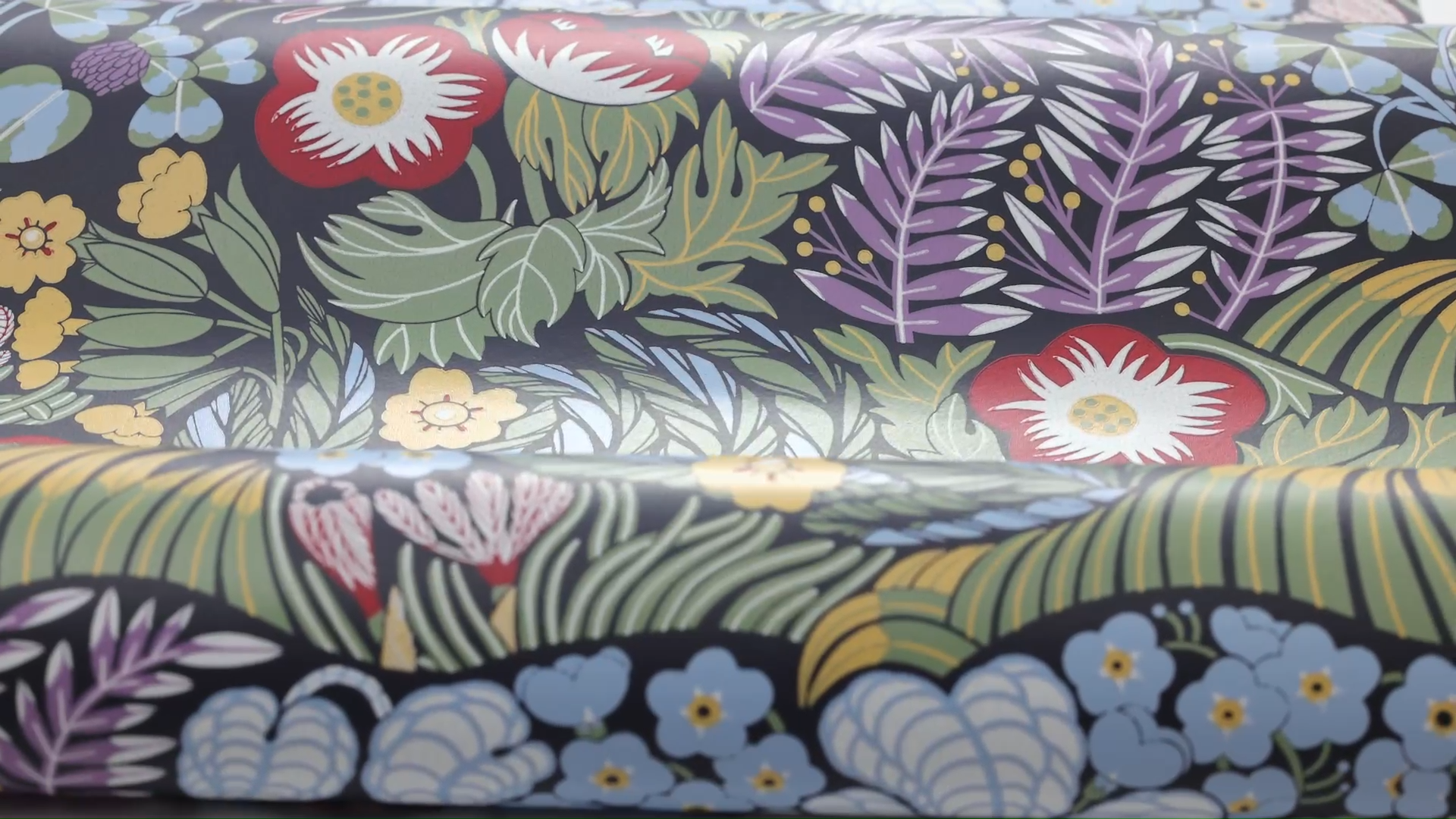 Behang met een bloemenmotief RABATT multicolor