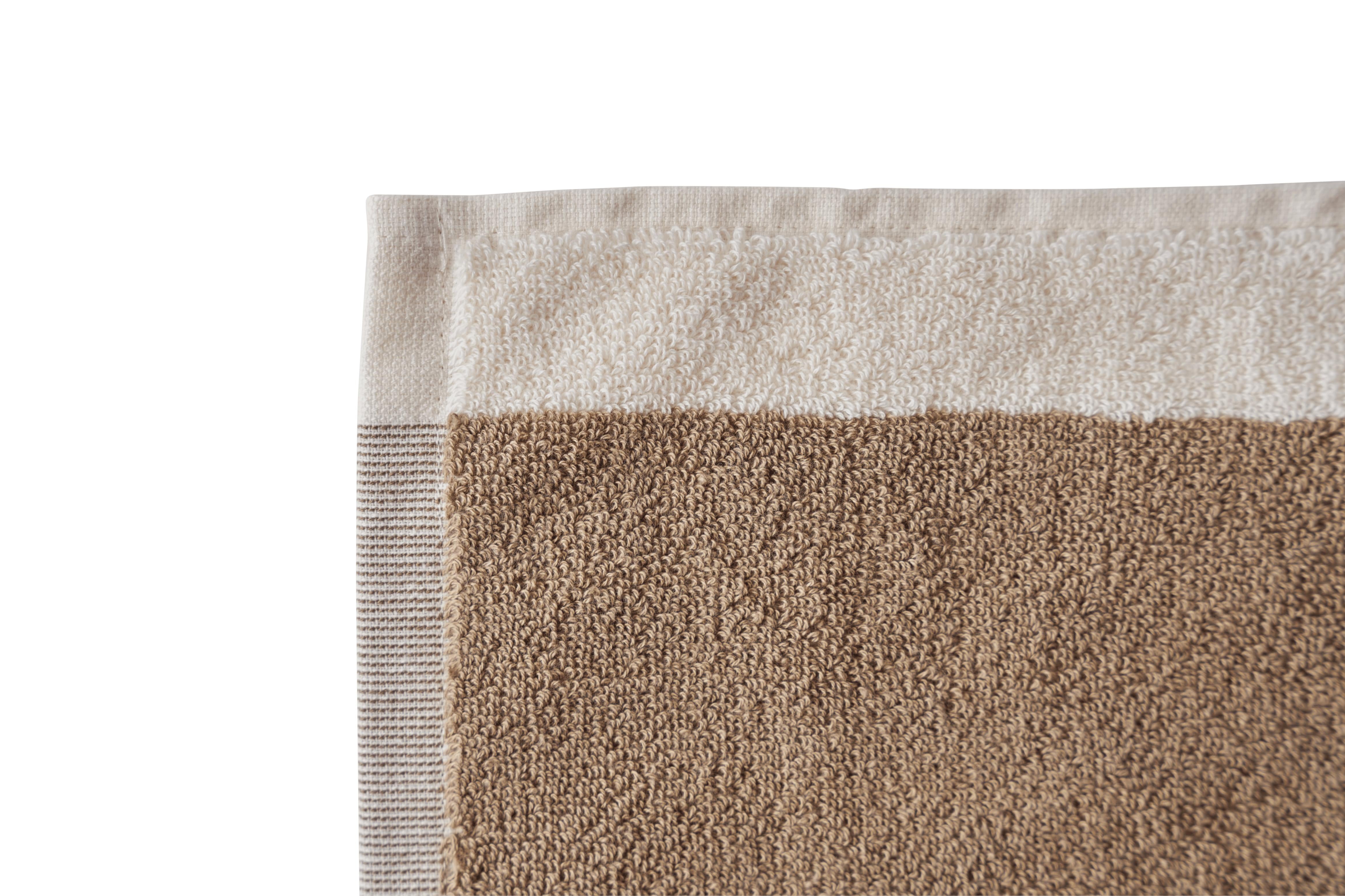 VIPP towel taupe cotton