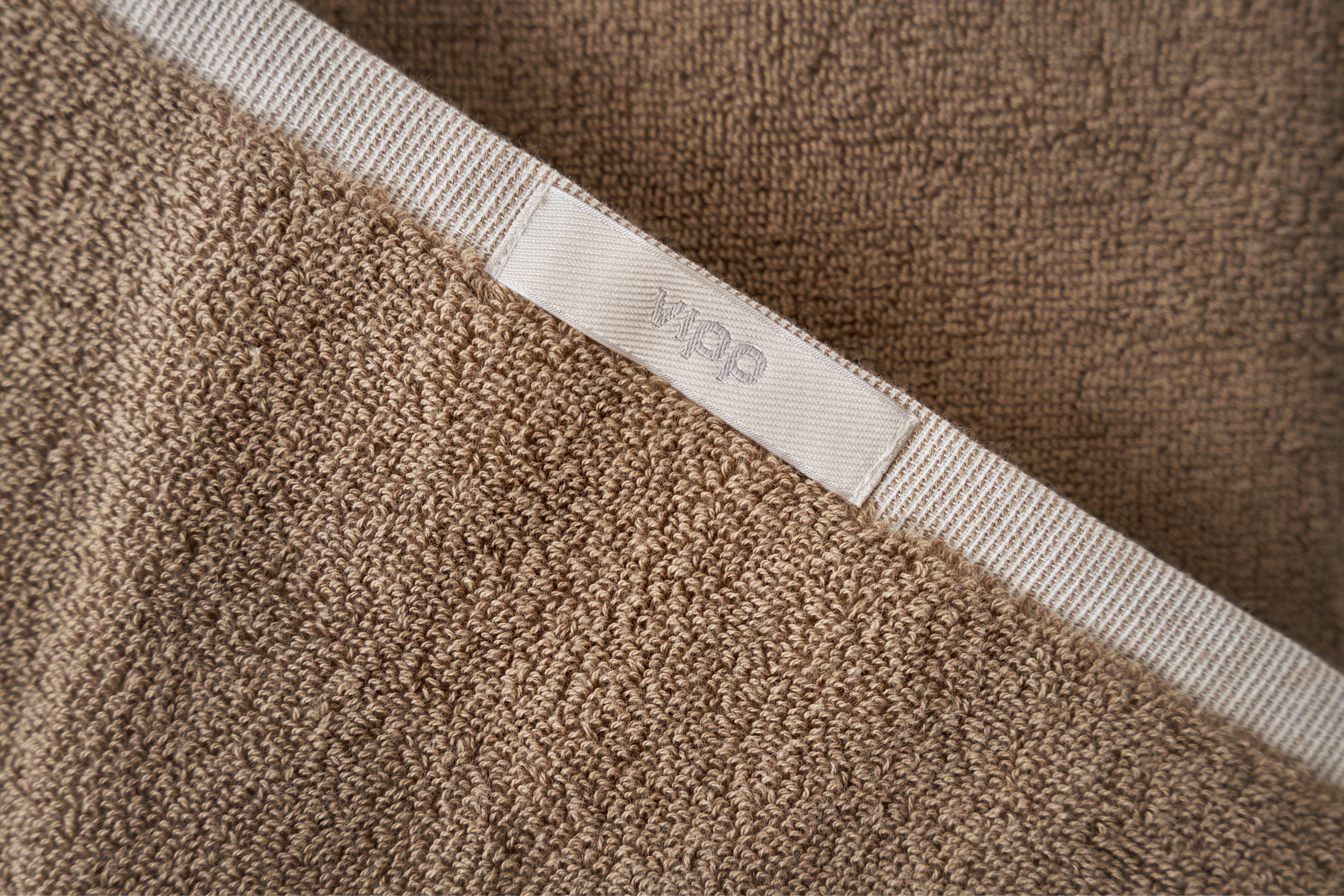 VIPP towel taupe cotton