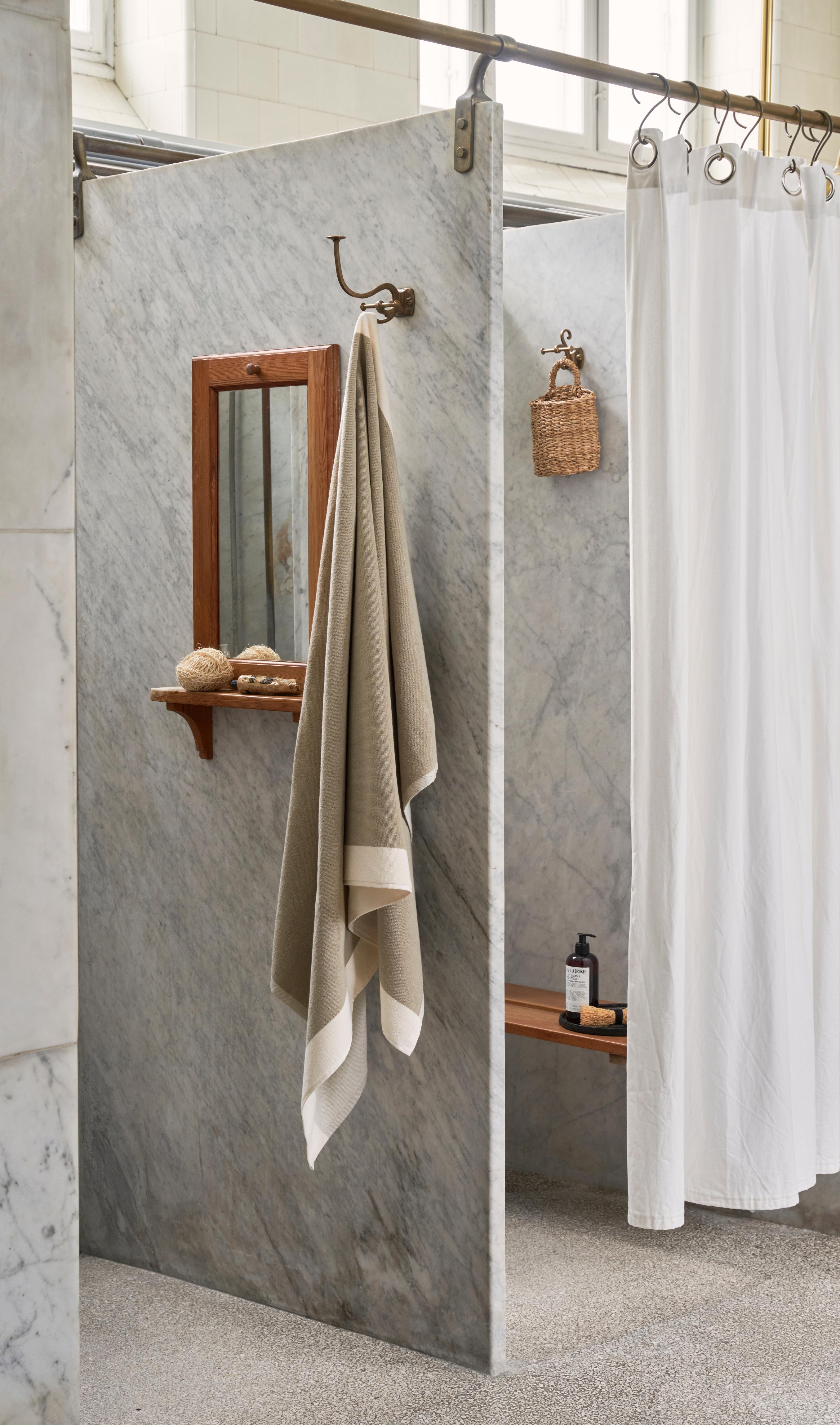 Handtuch VIPP khaki Baumwolle