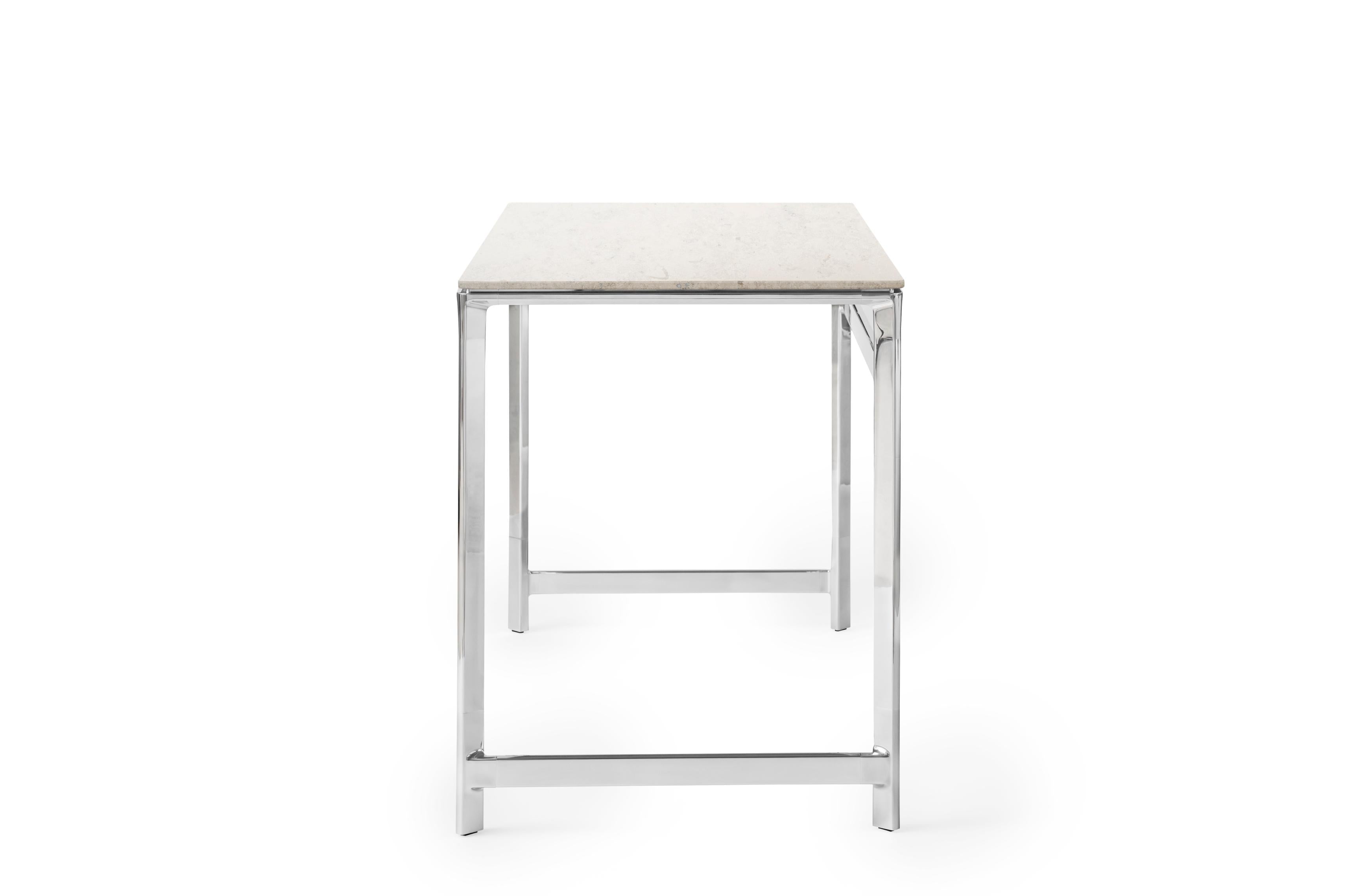 STUDIO desk with marble top [Antonina] [Amelia spr]
