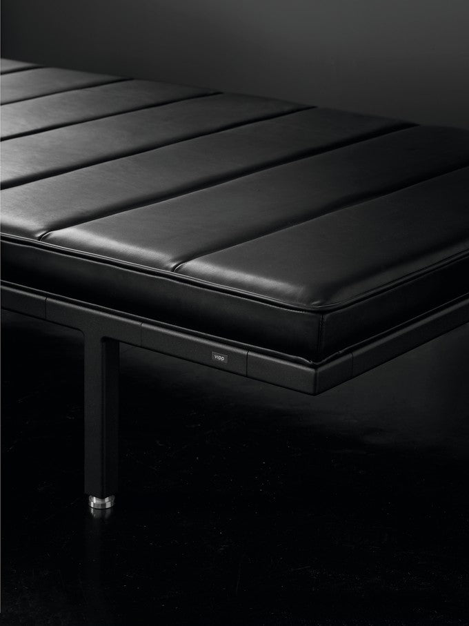 Liege 461 schwarze Leder