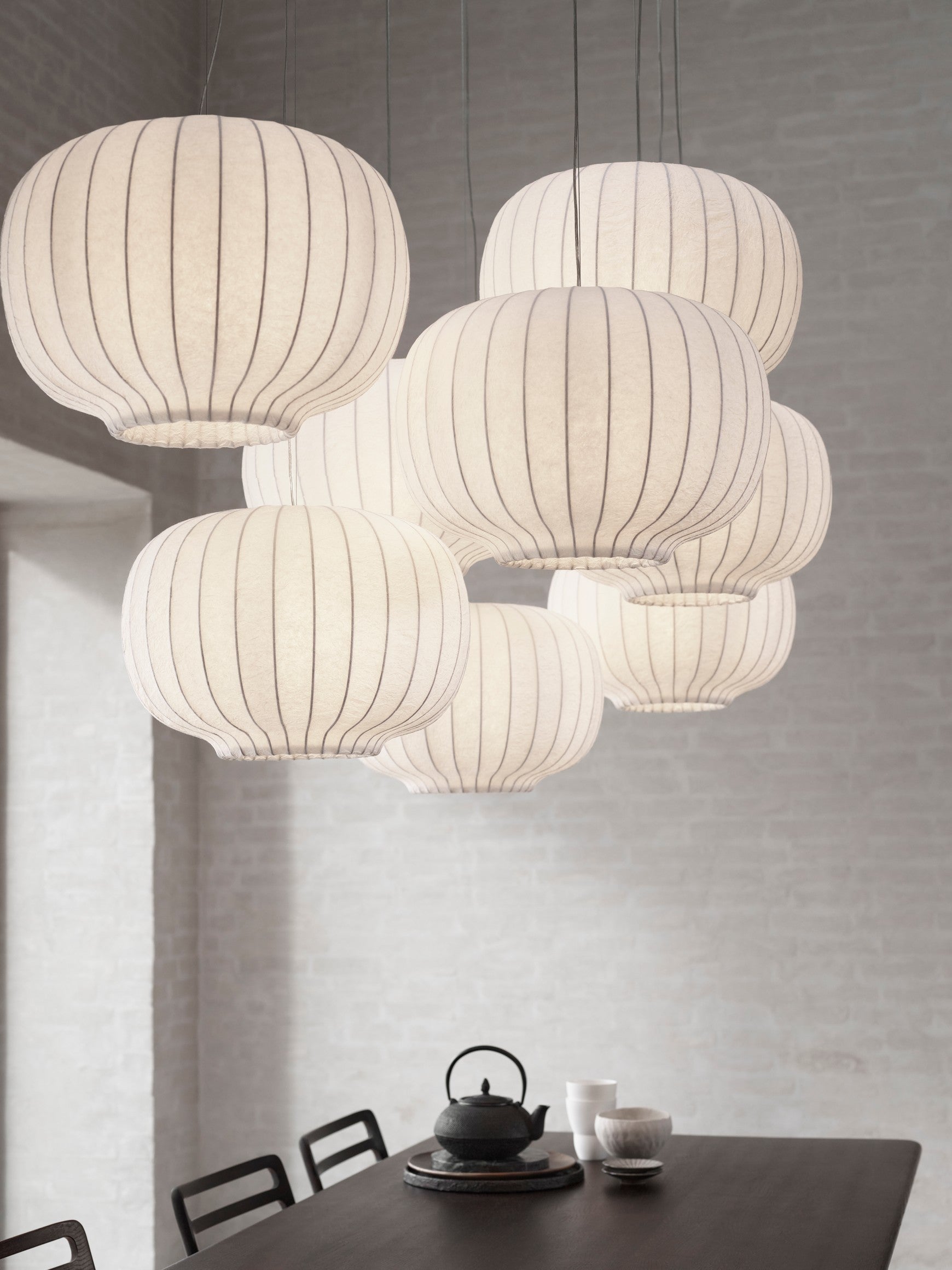 Hanglamp 586 papieren kap