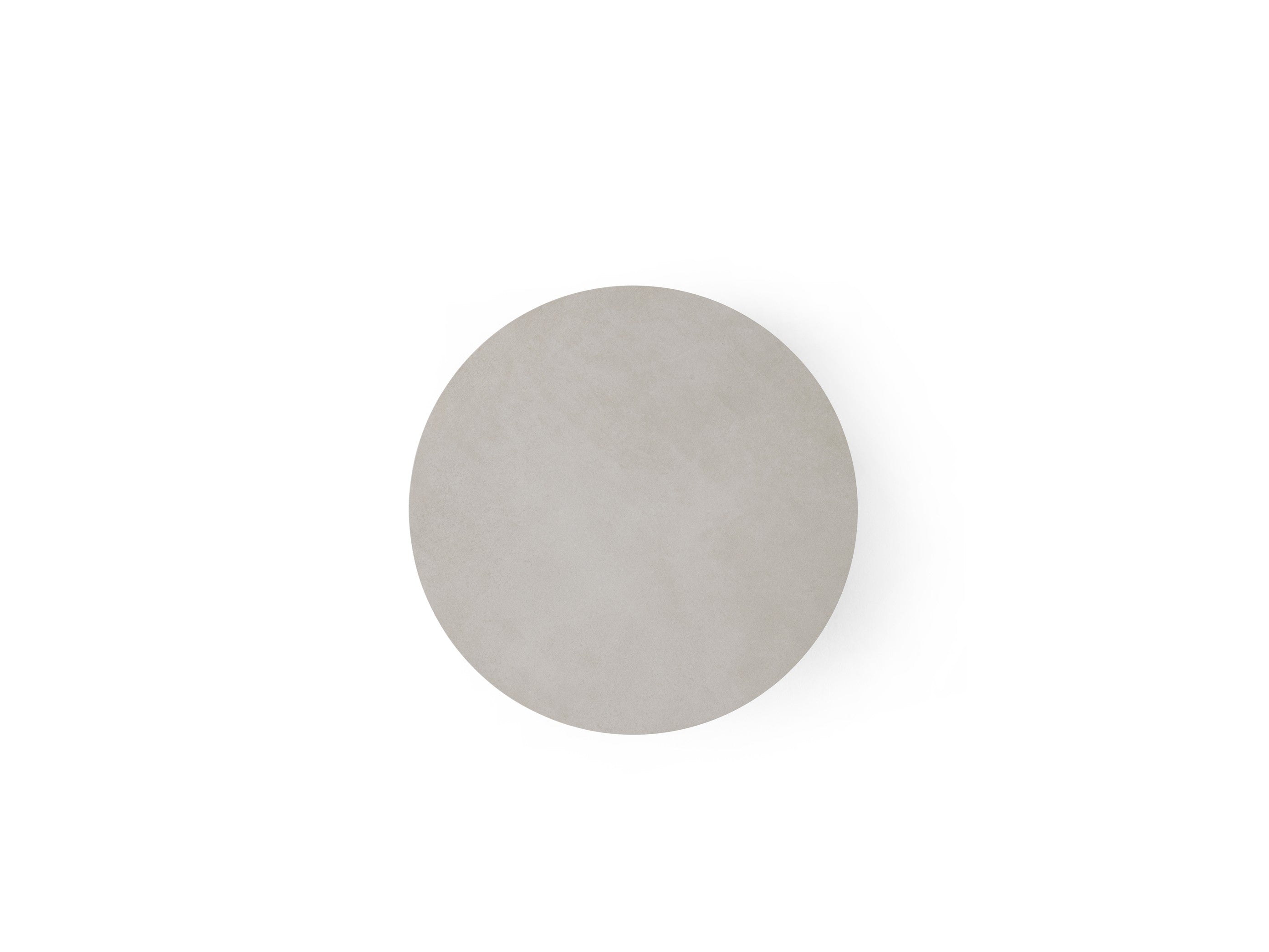 Stolik kawowy zewnętrzny 714 jasnoszary z ceramicznym blatem – styl minimalistyczny