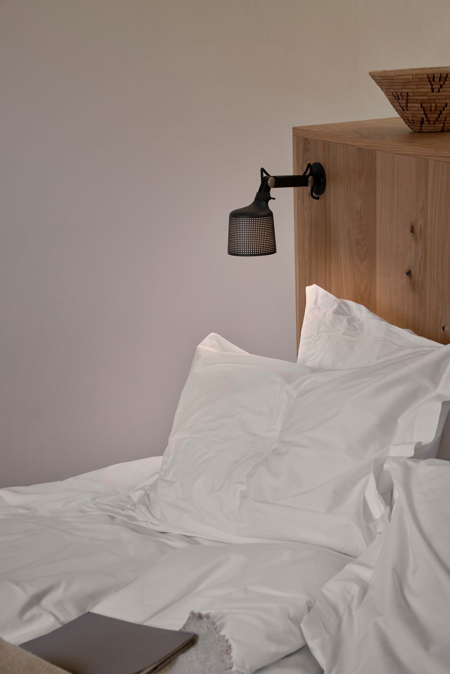 Wall Lamp 524 Black Metal