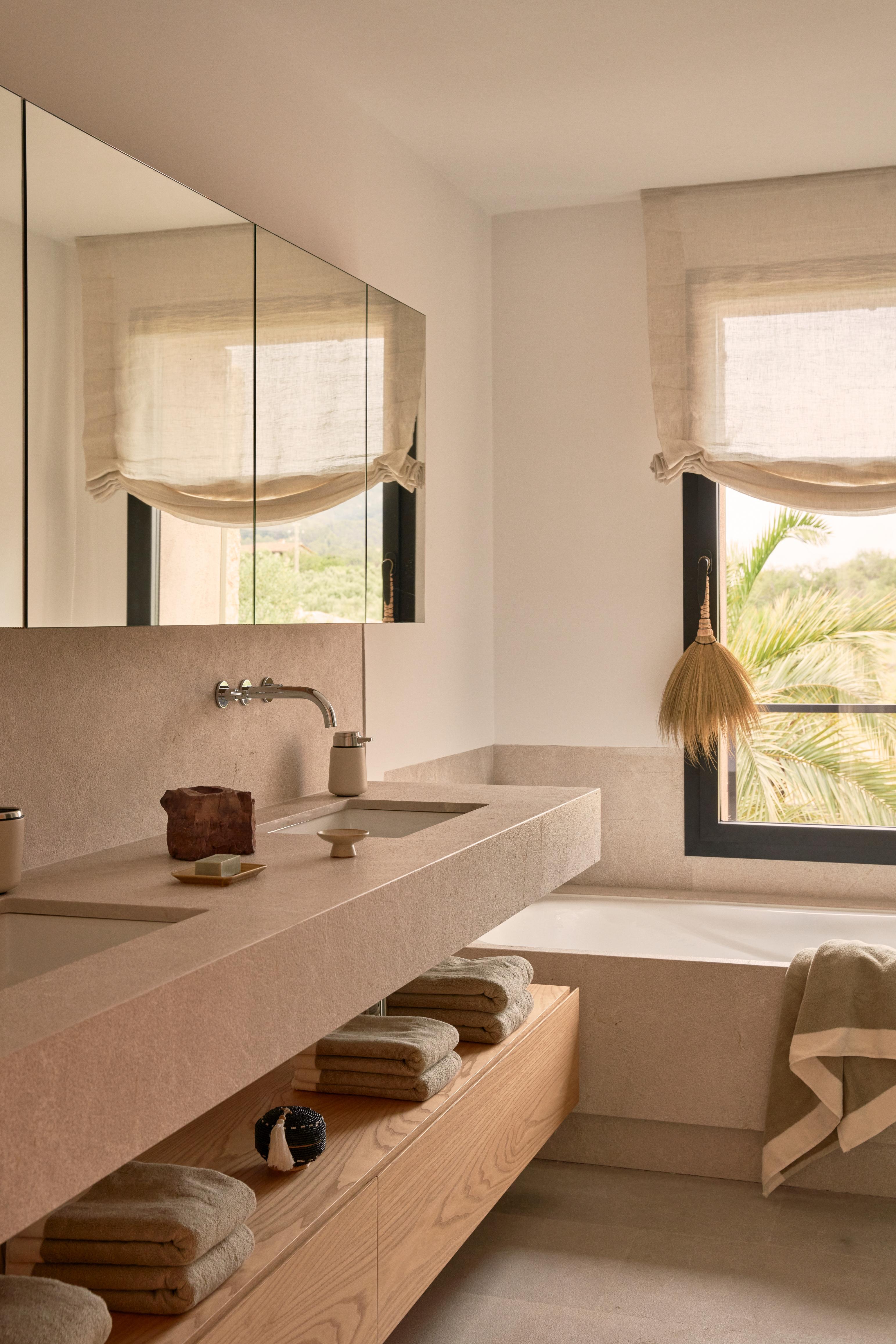 VIPP towel taupe cotton