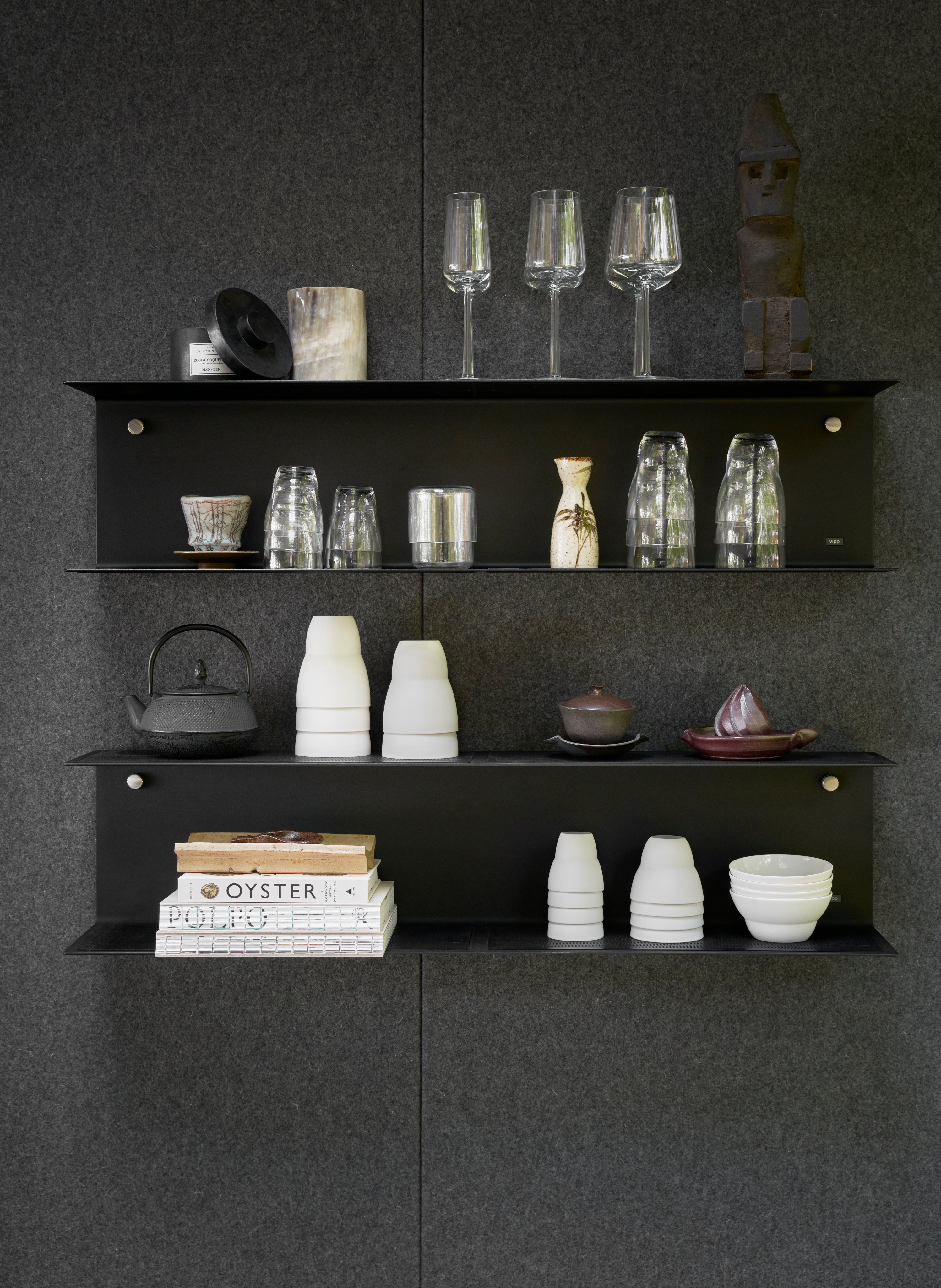 VIPP Schalen-Set weiße Porzellan
