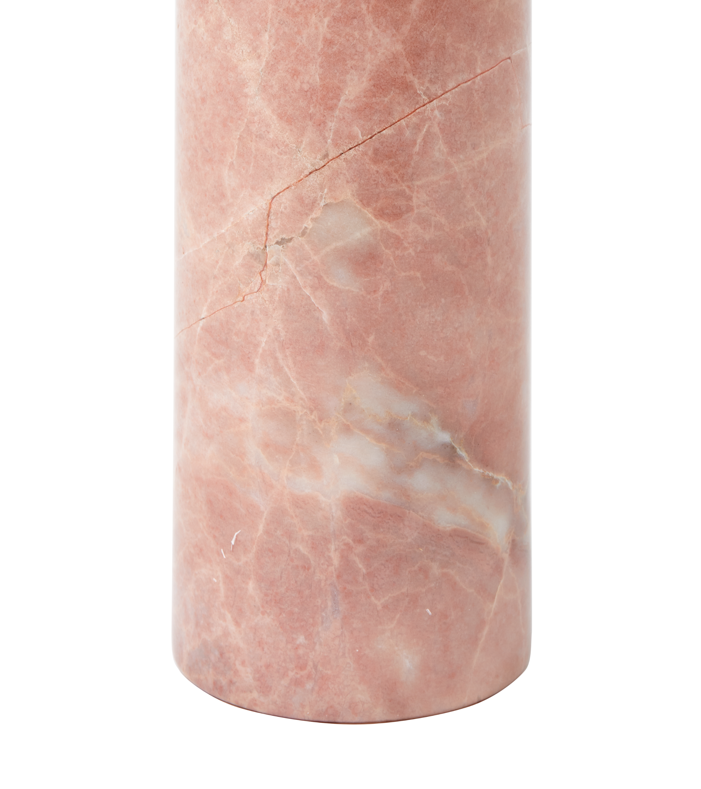HERITAGE BOTTLE candle holder light pink marble