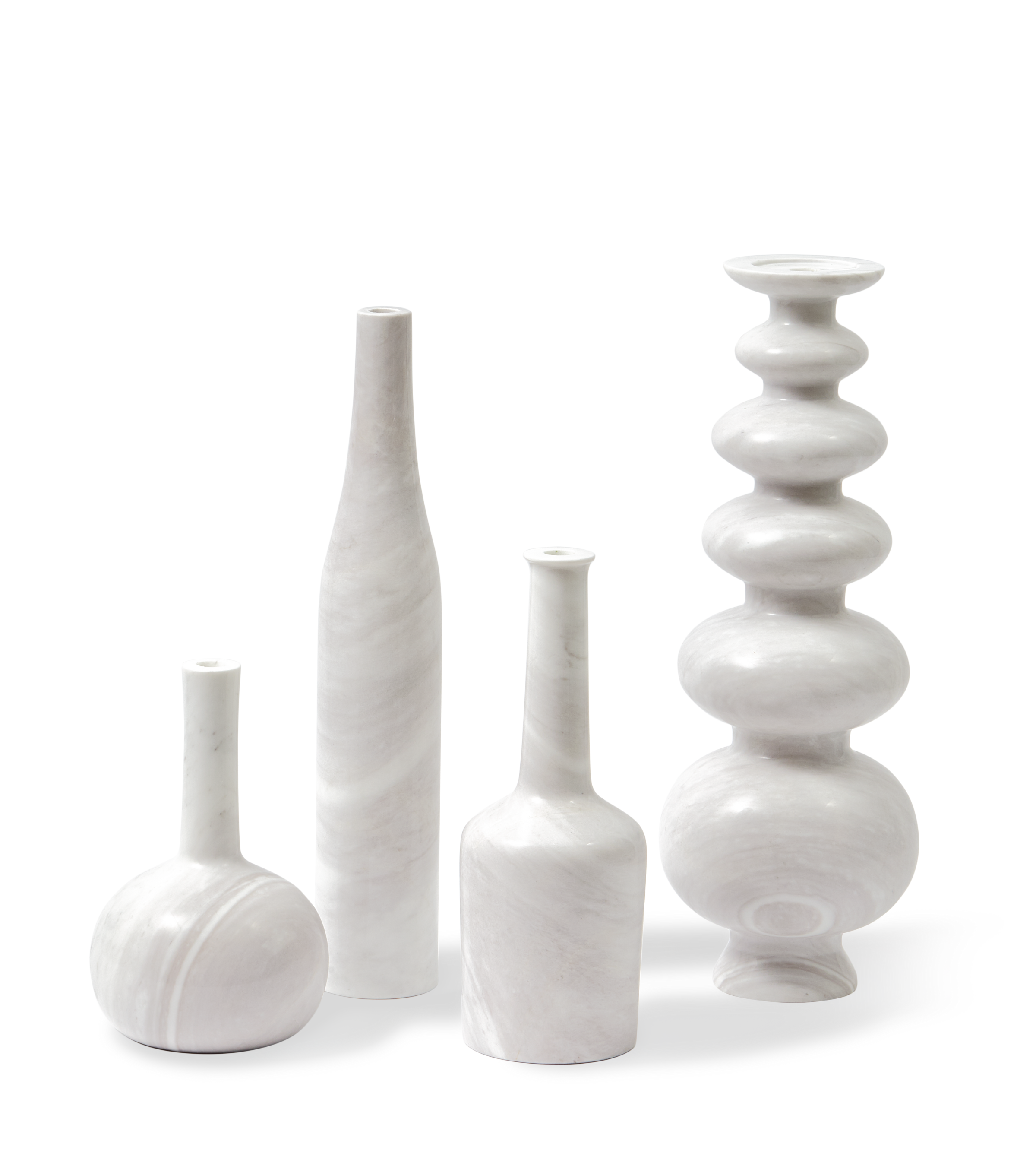 Kaarsenhouder HERITAGE WHISKEY witte marmer