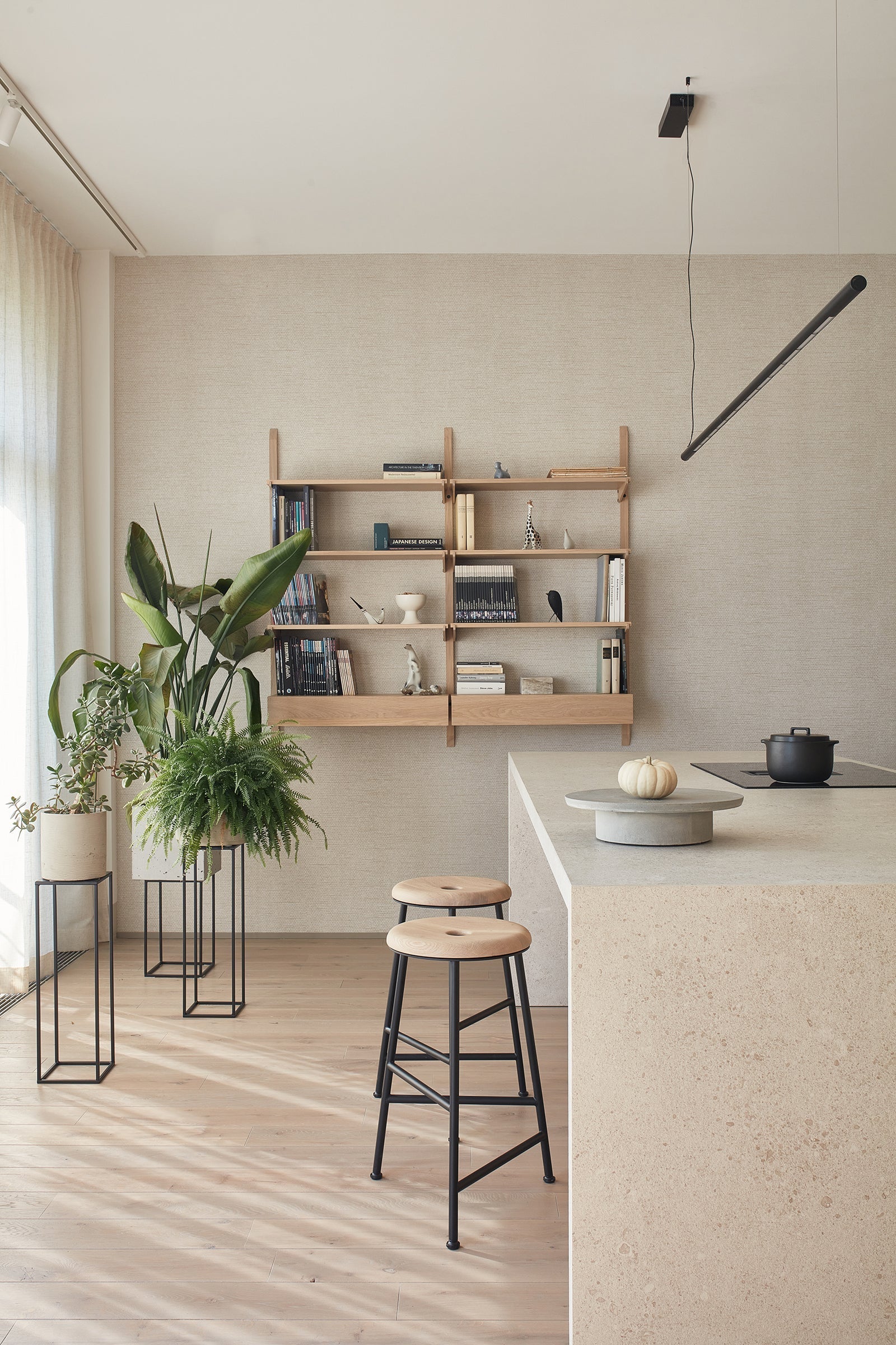 Systemregale NOKI schwarze Eiche