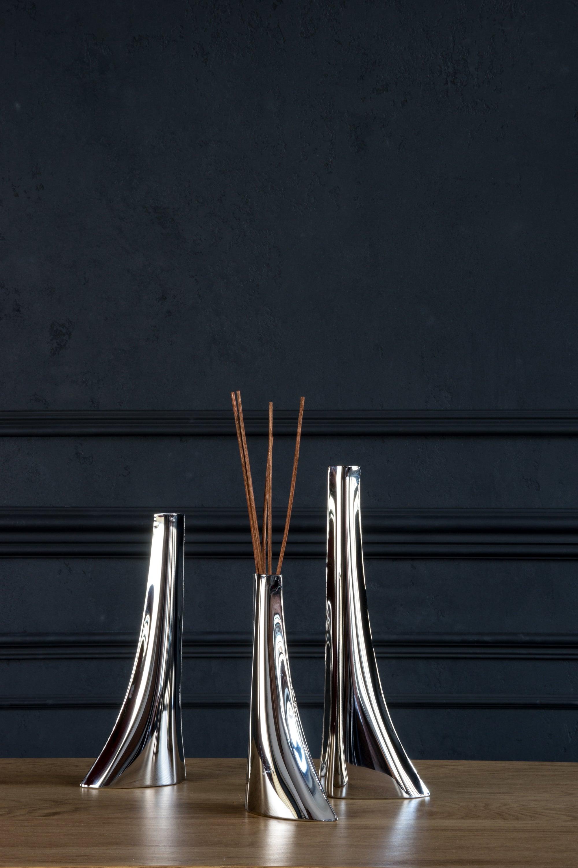 Wazon LEYKI inox Zieta Studio    Eye on Design