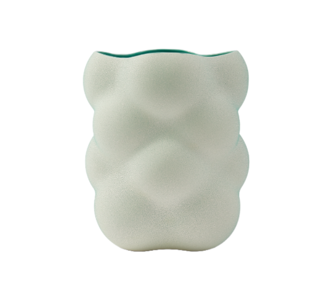 GRAPE Vase dunkelgrün