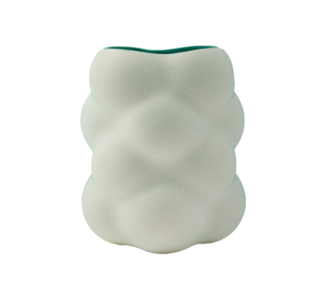 GRAPE Vase dunkelgrün