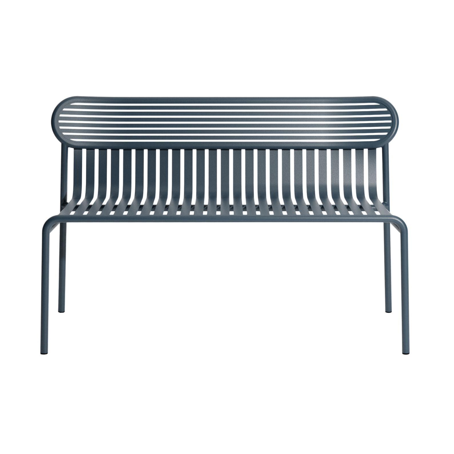 Tuinbank met rugleuning WEEK-END grijsblauw