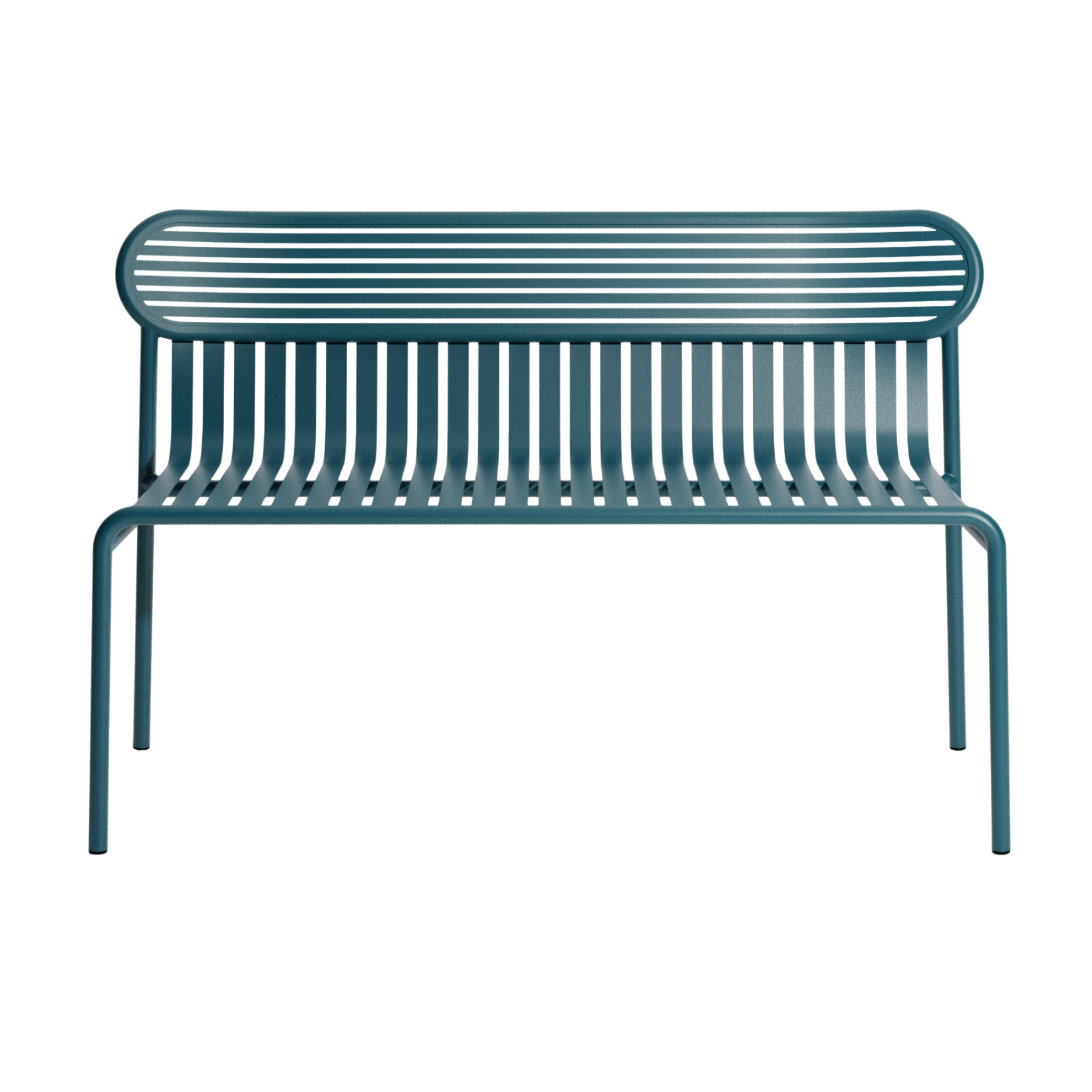 Tuinbank met rugleuning WEEK-END oceaanblauw
