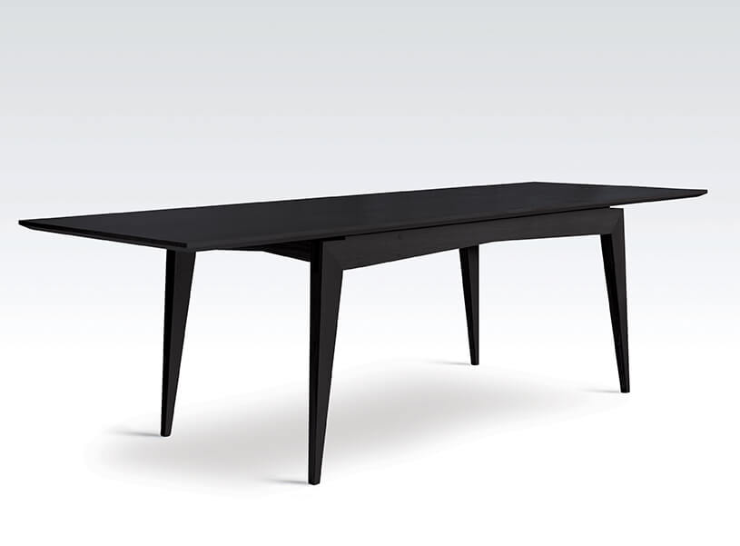 Stół rozkładany WIDEN czarny dąb