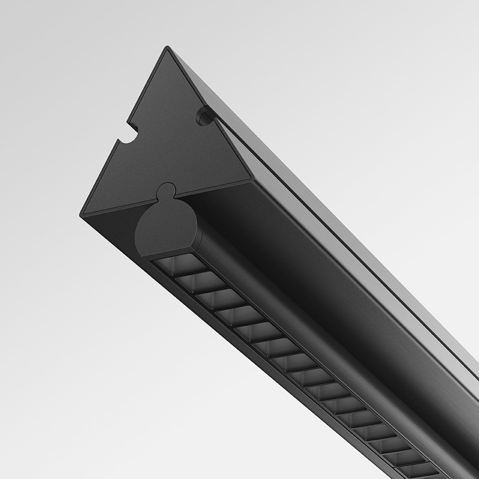 Pendelleuchte DREISPITZ HORIZONTAL schwarz