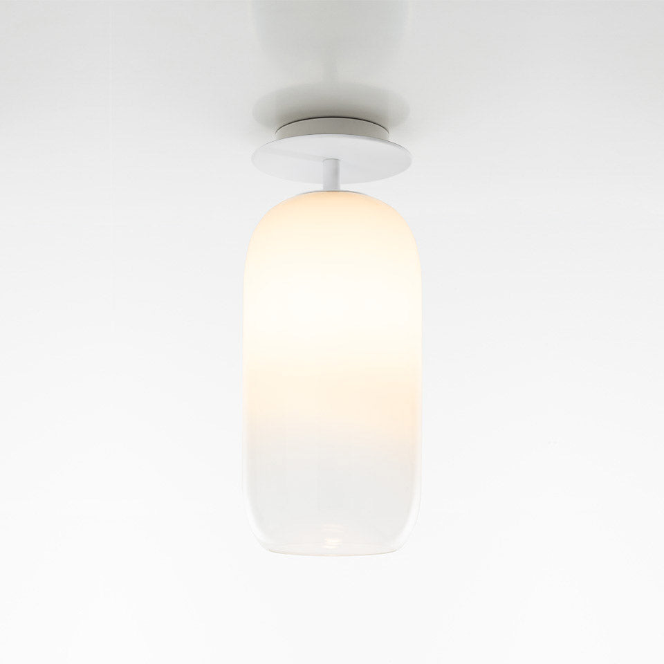 Plafondlamp GOPLE wit met witte afwerking