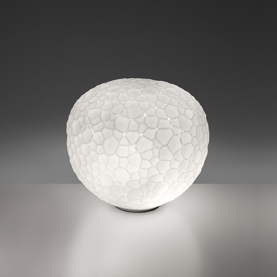 Meteorite Table Lamp White