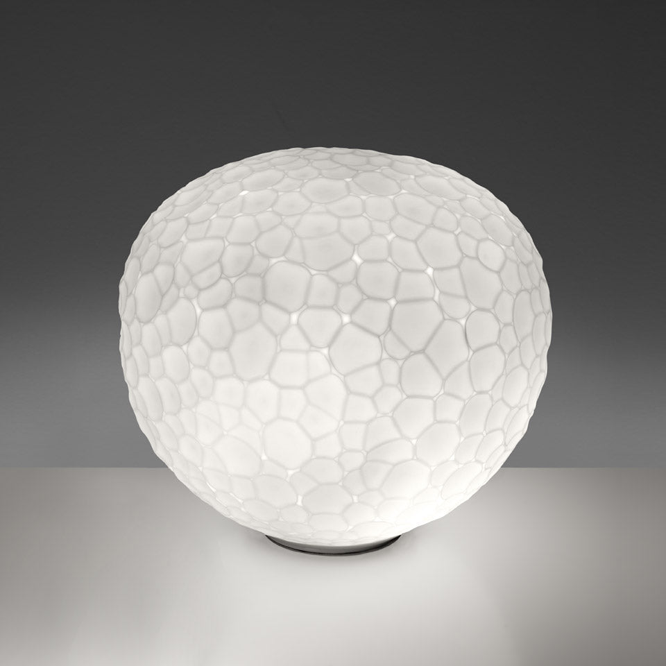 Meteorite Table Lamp White