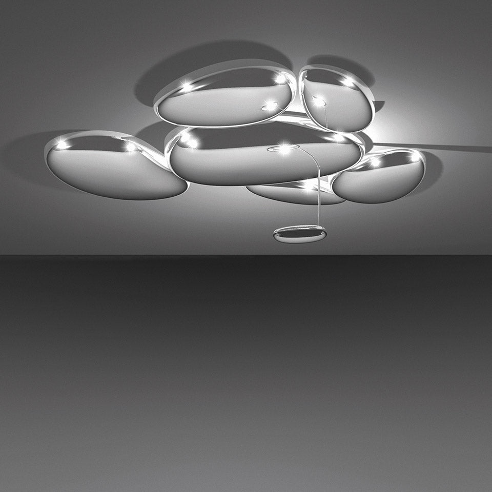 Plafondlamp SKYDRO chroom