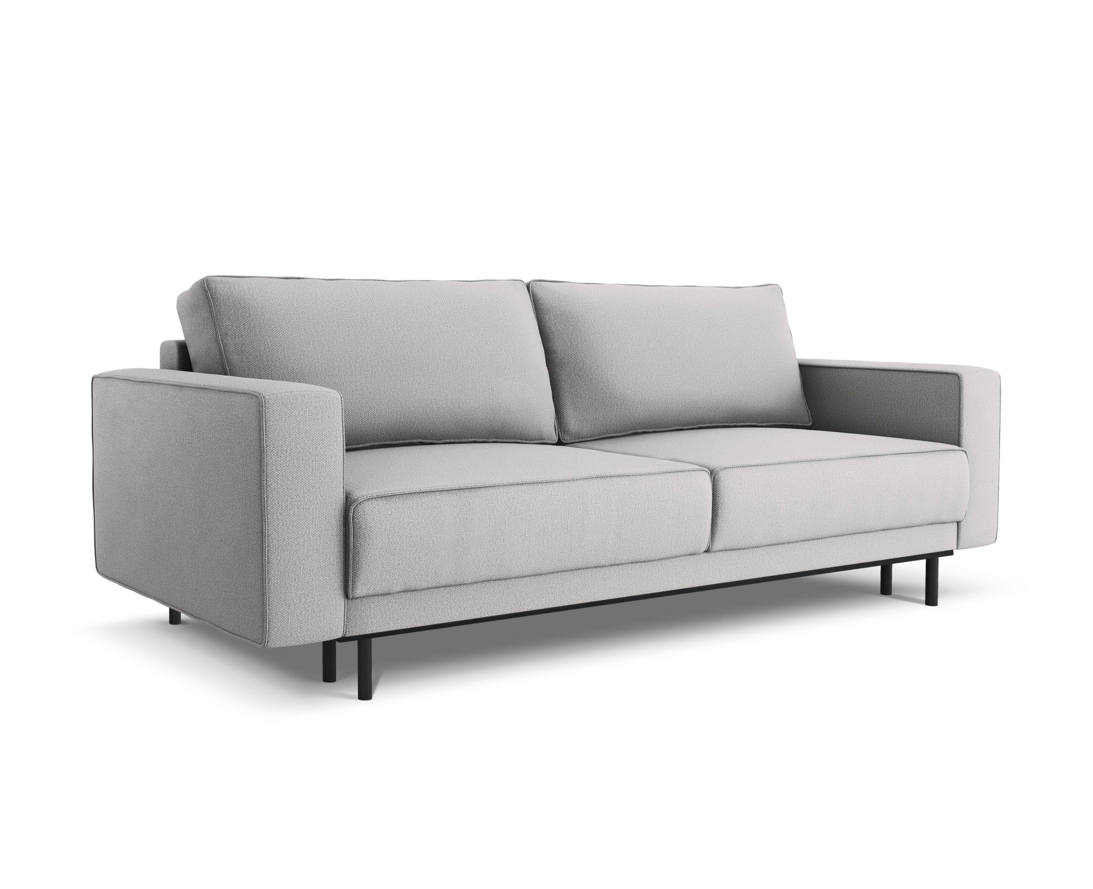 Sofa z funkcją spania CARO szary Micadoni    Eye on Design