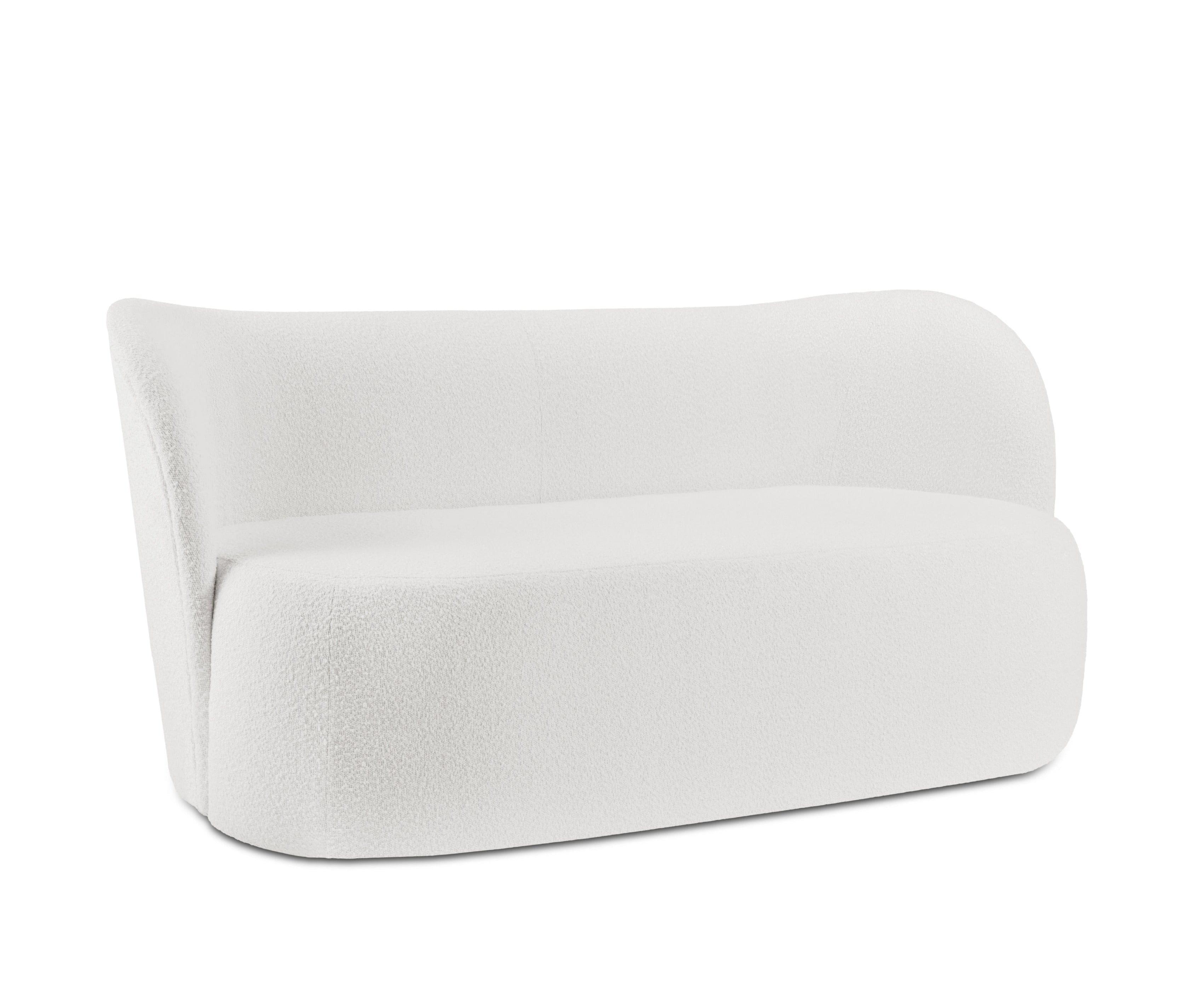 Sofa 3-osobowa SAAMIT boucle beżowy Micadoni    Eye on Design