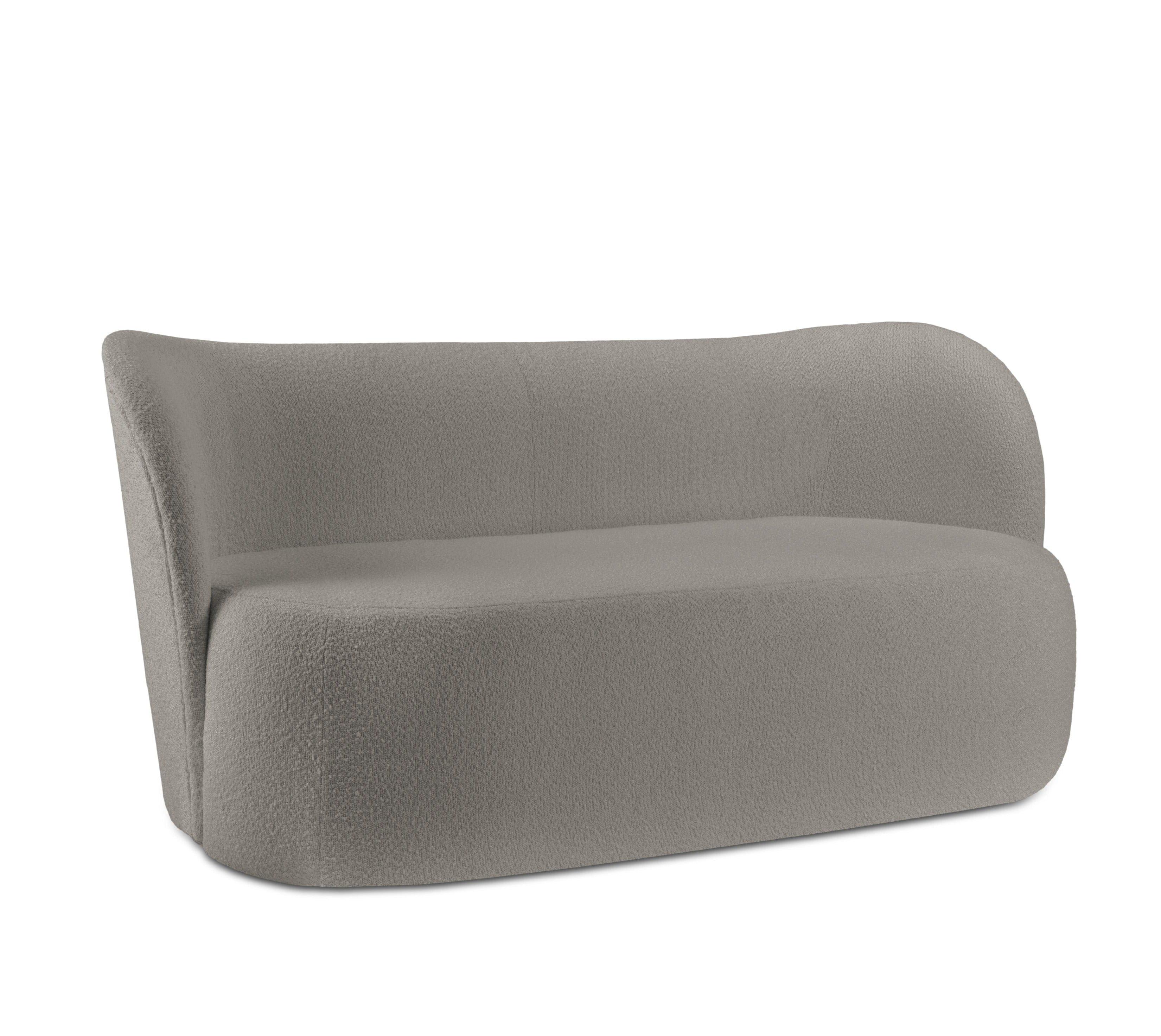 Sofa 3-osobowa SAAMIT boucle szary Micadoni    Eye on Design