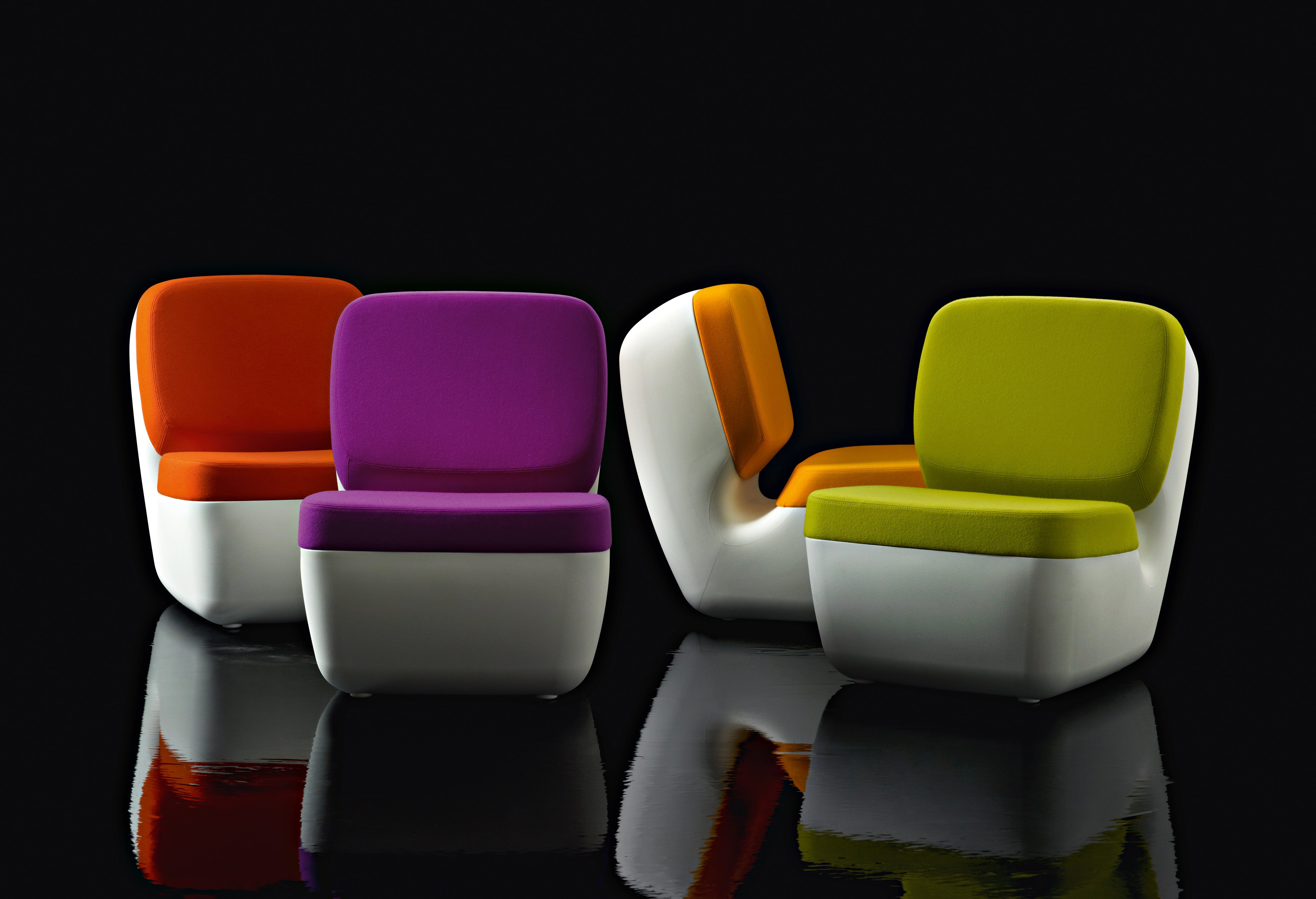 Fotel NIMROD fioletowy Magis    Eye on Design