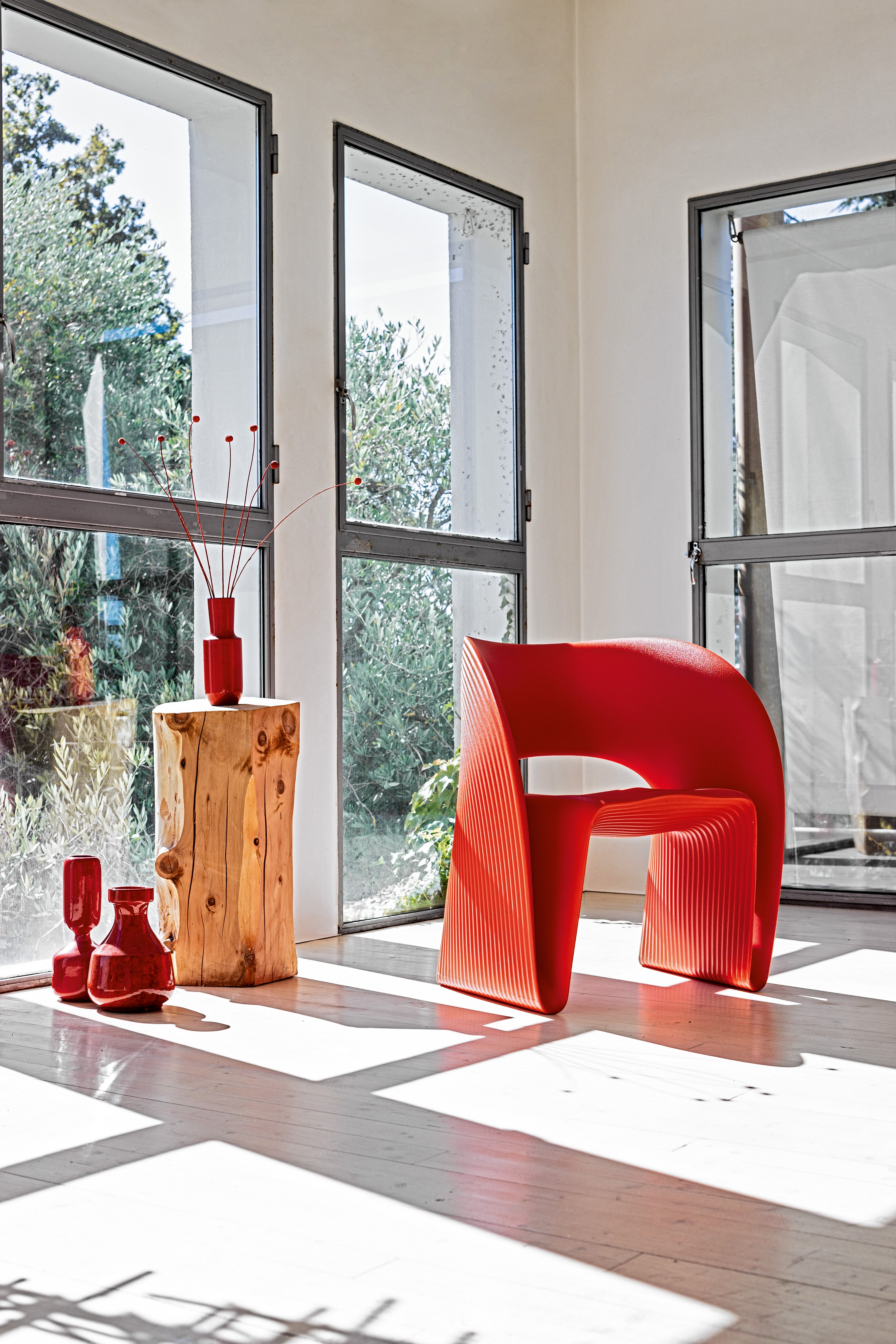 Niskie krzesło RAVIOLO żółty Magis    Eye on Design