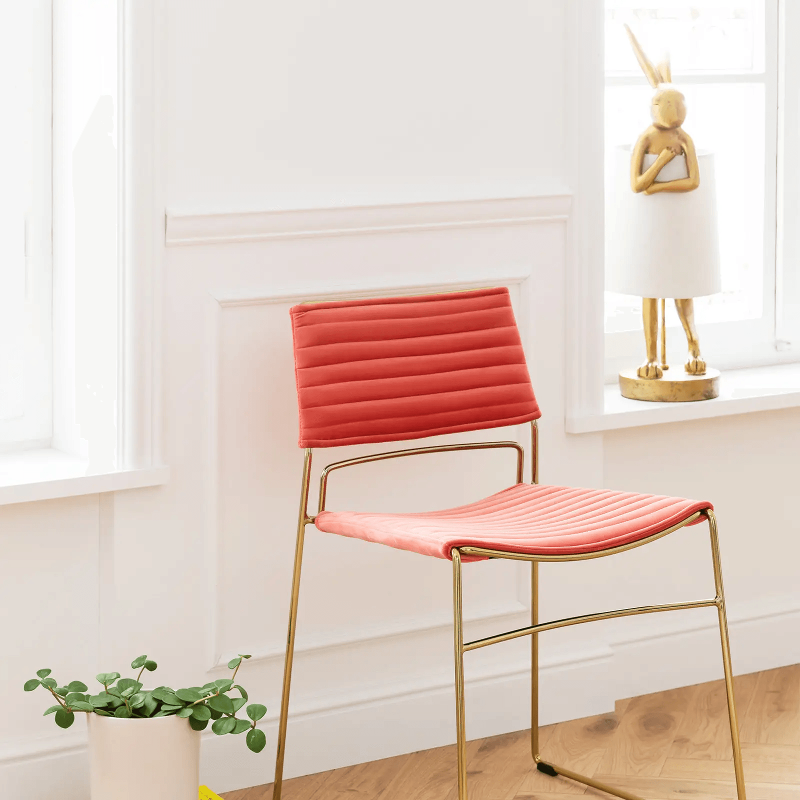 [brak] Lampa stołowa złota w kształcie królika Kare Design    Eye on Design