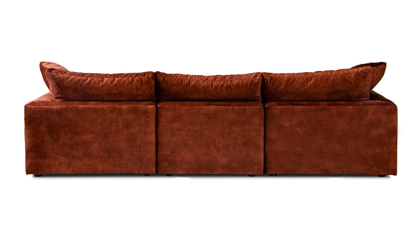 Sofa modułowa z wyższą podstawą LAZY personalizowany – Nordic Line