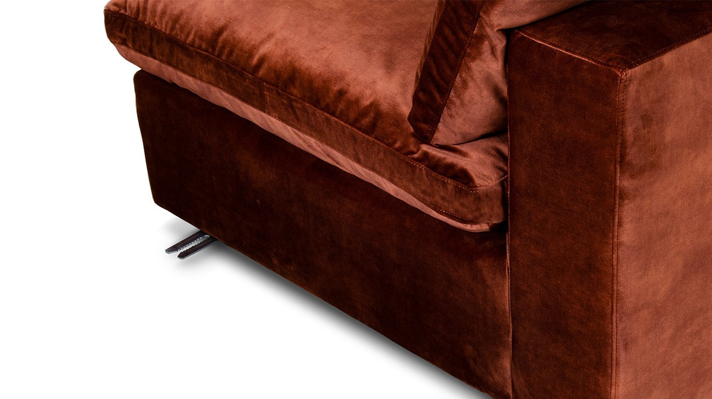 Sofa modułowa z wyższą podstawą LAZY personalizowany, marka Nordic Line