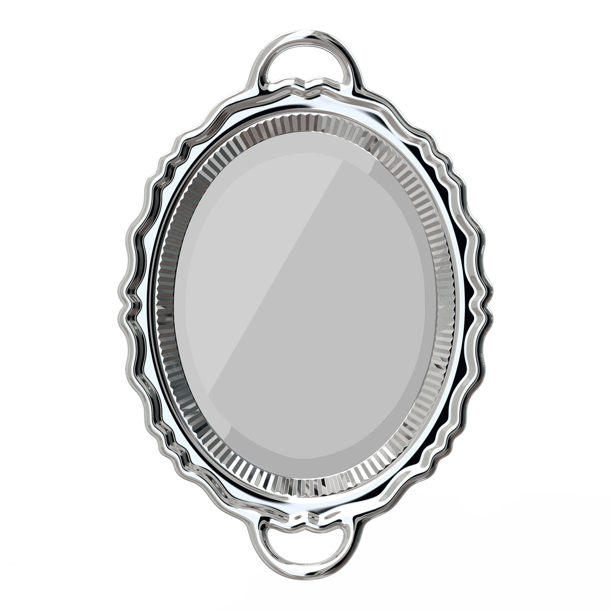 Lustro PLATEAU srebrny Qeeboo    Eye on Design