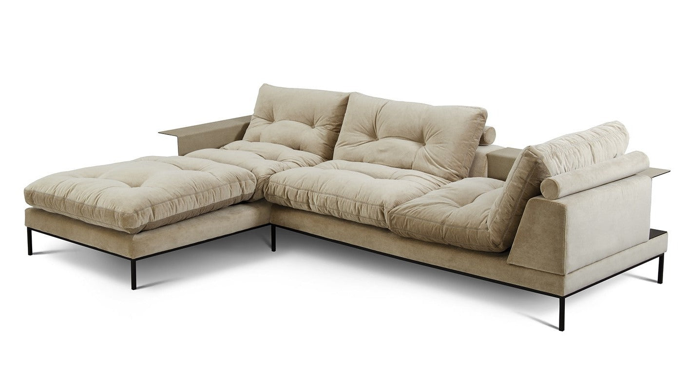 Narożnik lewostronny STUDY - kolor do wyboru Nordic Line    Eye on Design